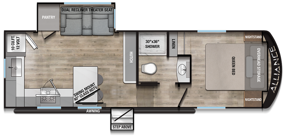 Avenue 24RK Floorplan