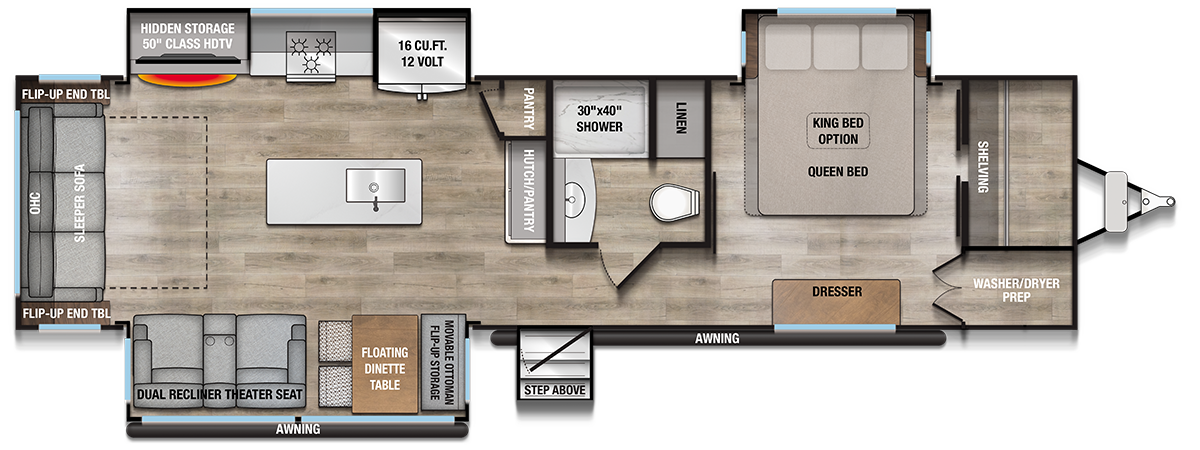Avenue 332RL Travel Trailer