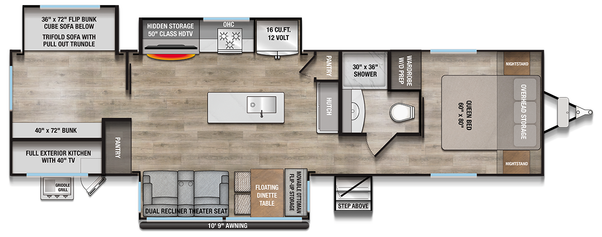 Avenue 333BH Travel Trailer