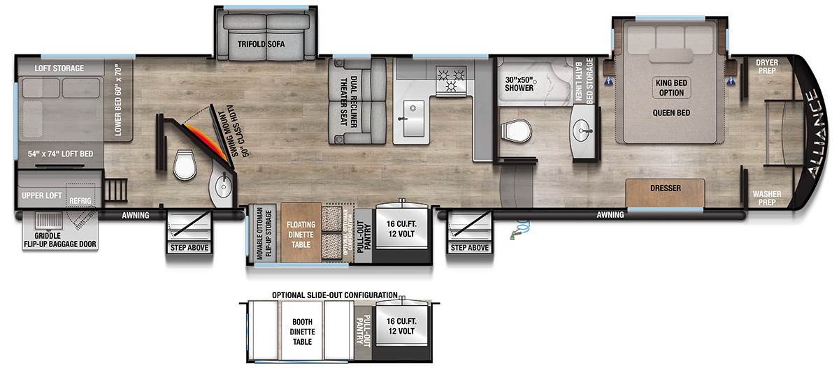 Avenue 38DBL Floorplan