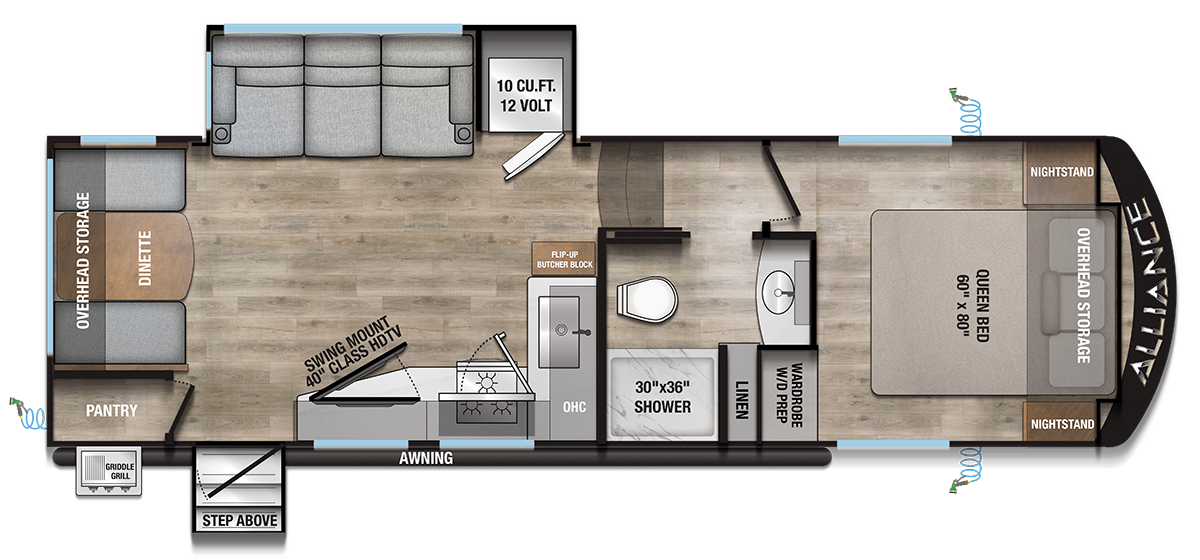 Avenue 26RD Floorplan