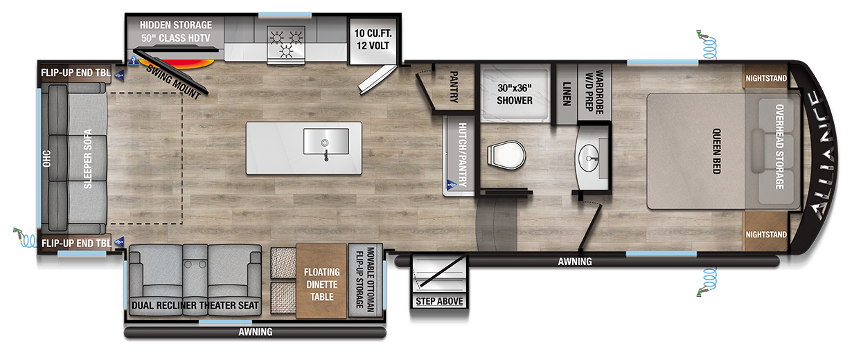 Avenue 29RL Floorplan