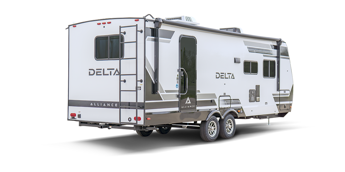 Delta Standard Travel Trailer Color Scheme - Rear