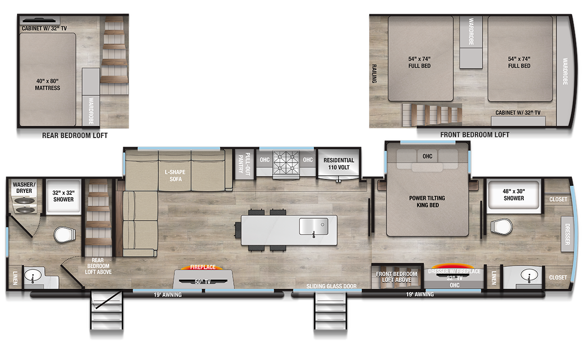 Benchmark 44LFT Floorplan