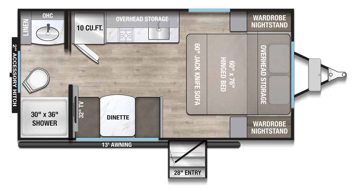 2026 Delta RB152 Floorplan