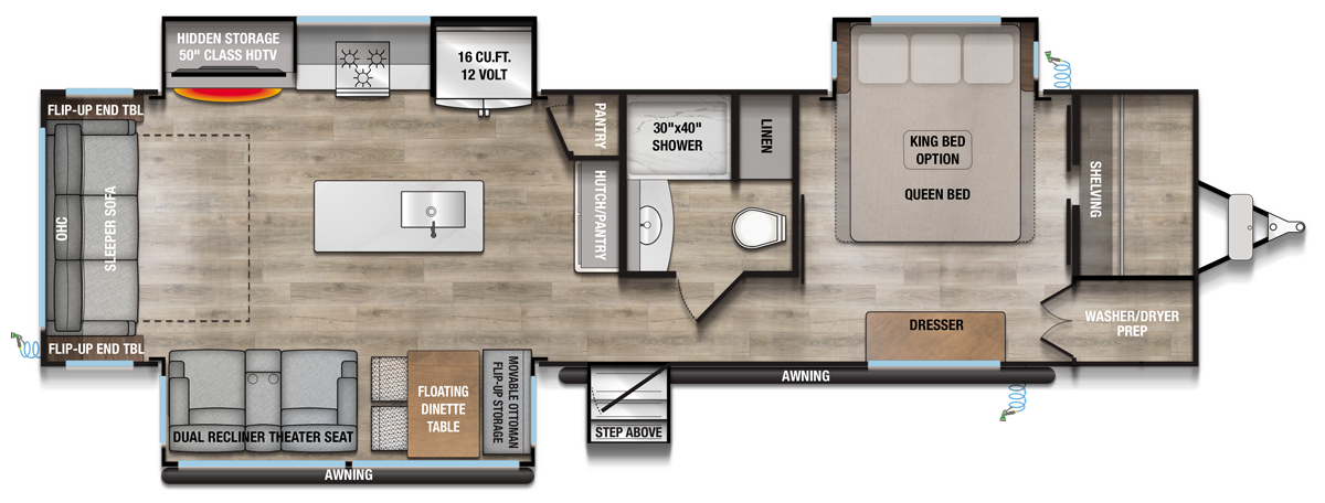2026 Avenue 332RL Travel Trailer