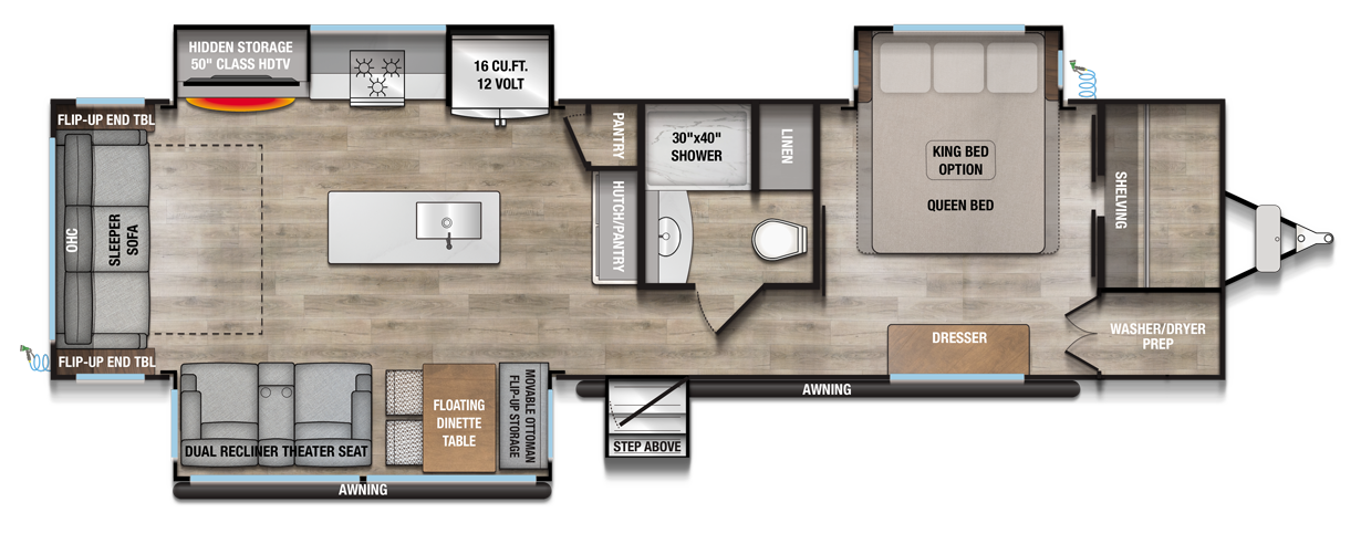 2026 Avenue 332RL Travel Trailer