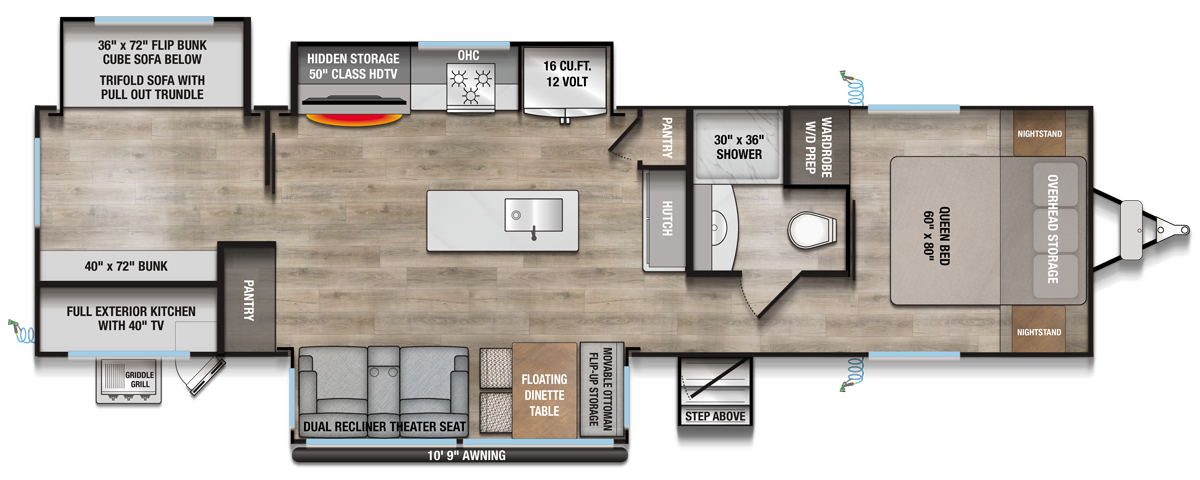 2026 Avenue 333BH Travel Trailer