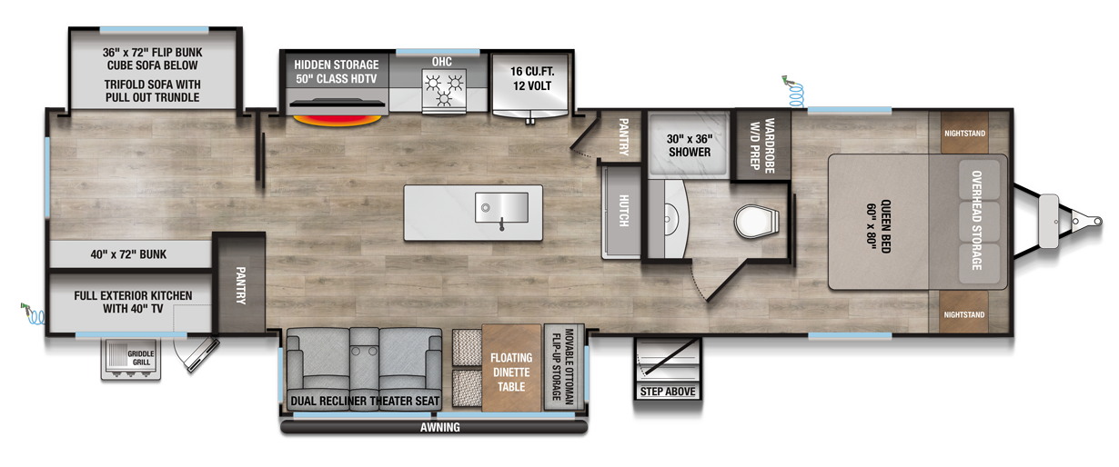 2026 Avenue 333BH Travel Trailer