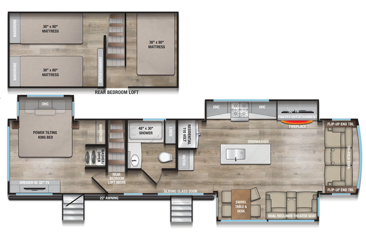 2026 Benchmark 42LFT Floorplan