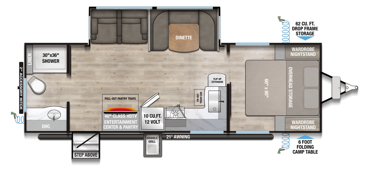 2026 Delta 262RB Floorplan