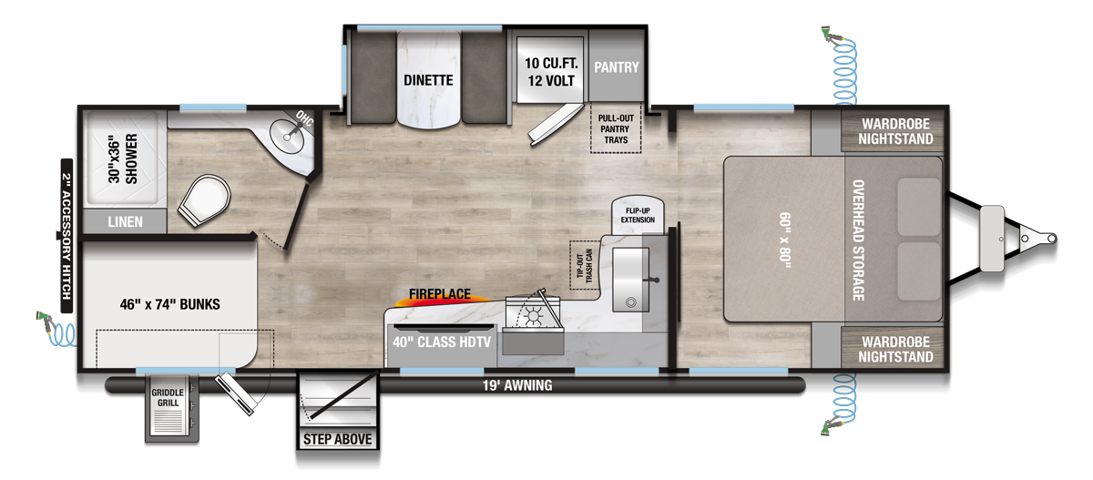 2026 Delta Ultra Light BH241 Floorplan