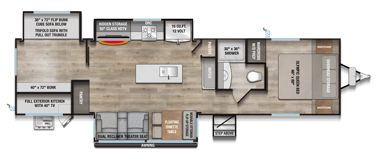 2026 Avenue 333BH Travel Trailer