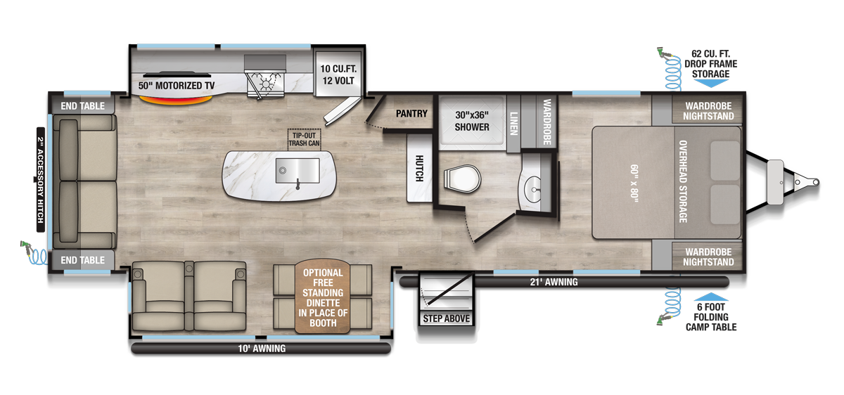 2026 Delta 292RL Floorplan