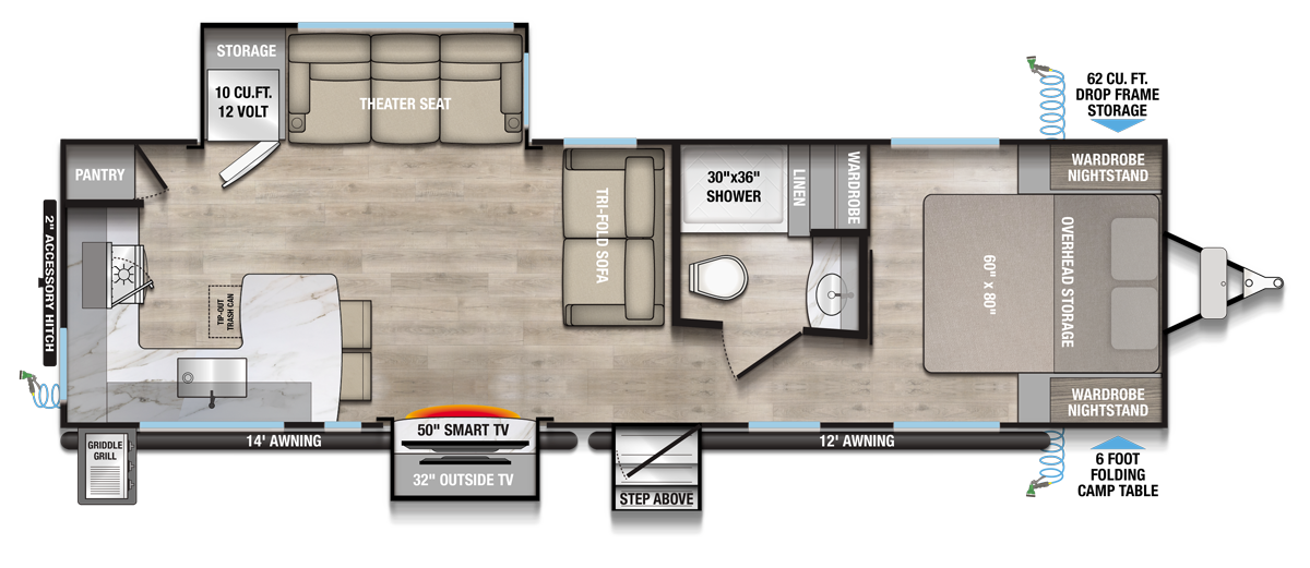 2026 Delta 294RK Floorplan