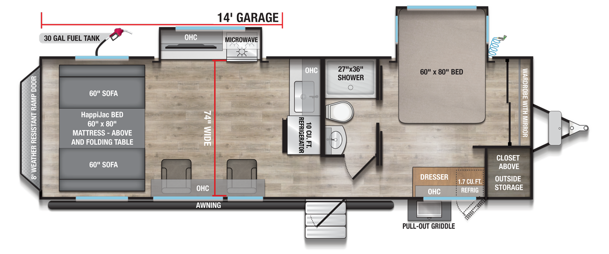 2026 Valor Travel Trailer 27T14