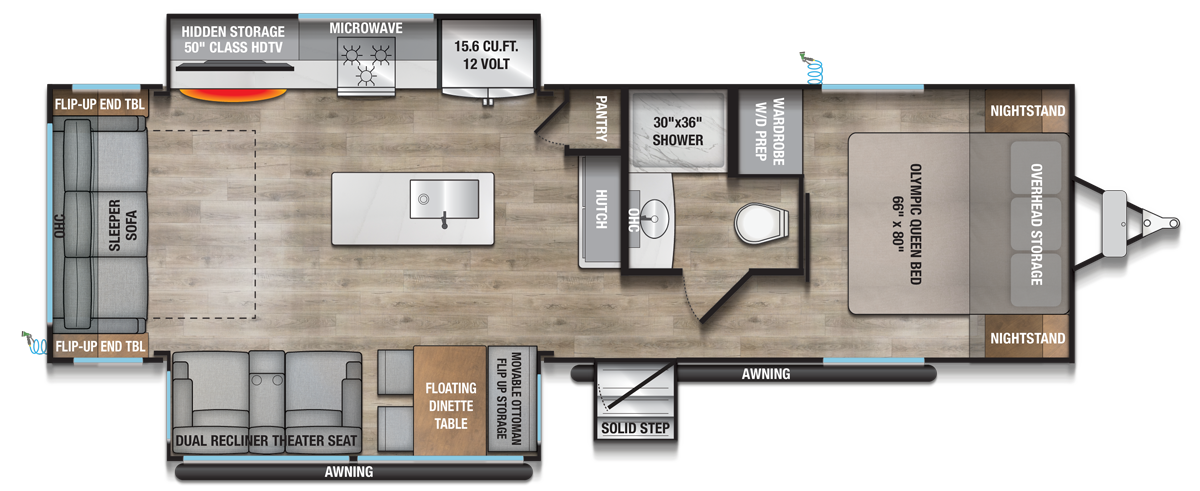 Avenue 298RL - Floorplan Overview