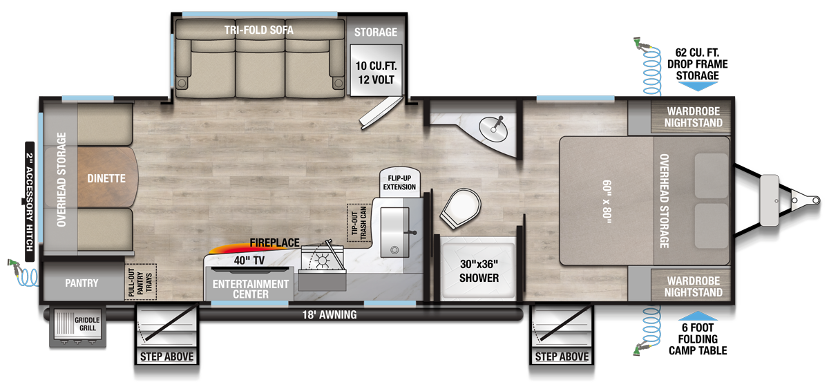 2026 Delta 252RL Floorplan