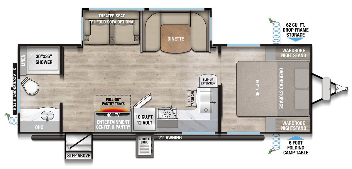 2026 Delta 262RB Floorplan