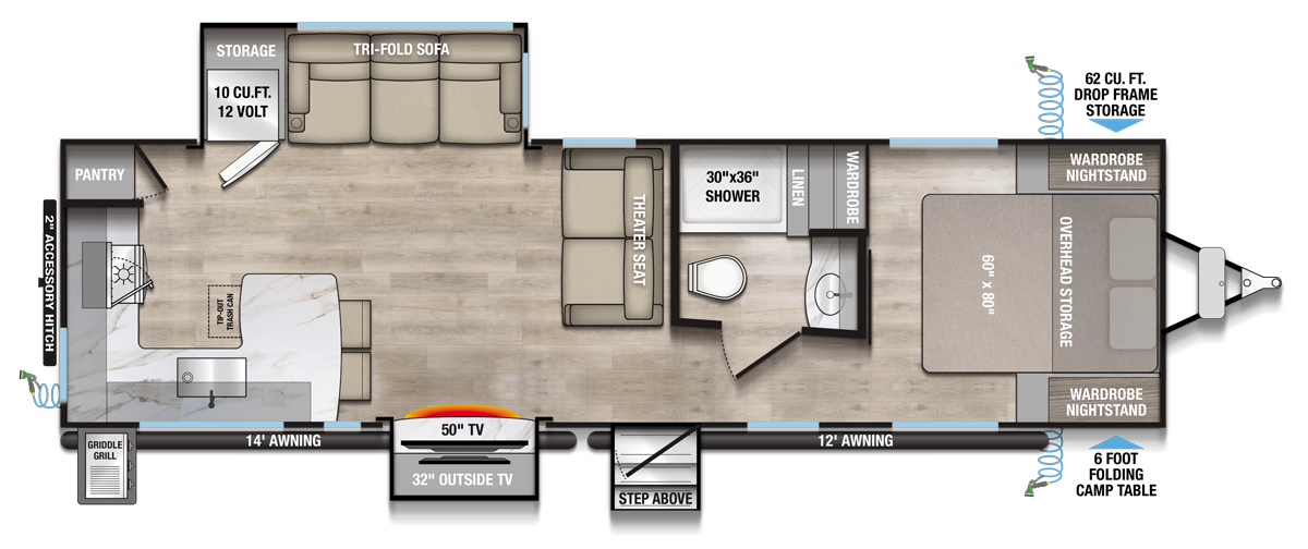 2026 Delta 294RK Floorplan