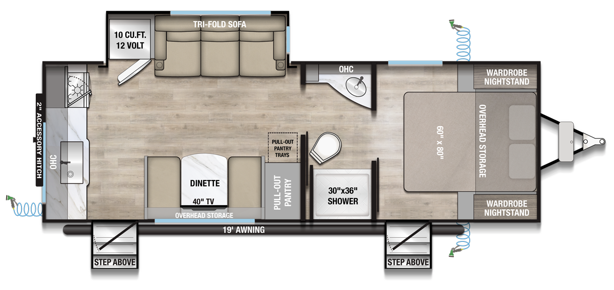 2026 Delta Ultra Light RK234 Floorplan