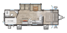 2026 Delta 281BH Floorplan