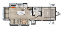 2026 Delta 292RL Floorplan